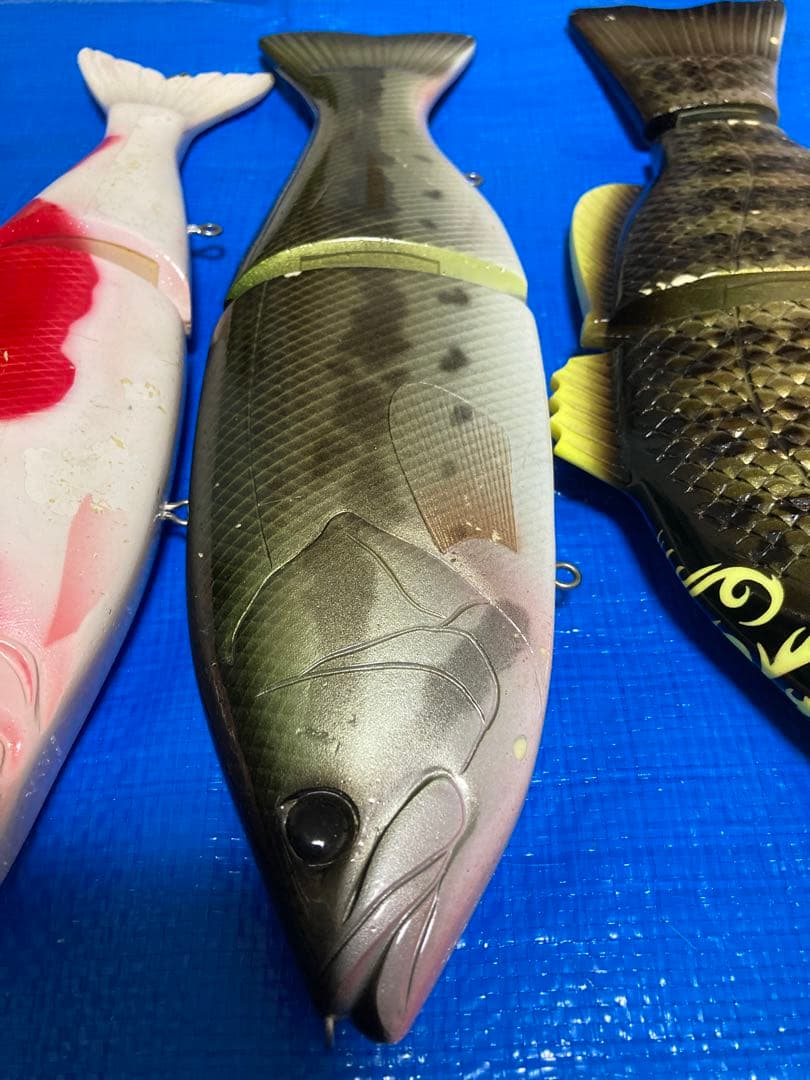 玄人ルアー　MONGILL320尺鮎×2 BIGMAMA320謎ルアー230mm