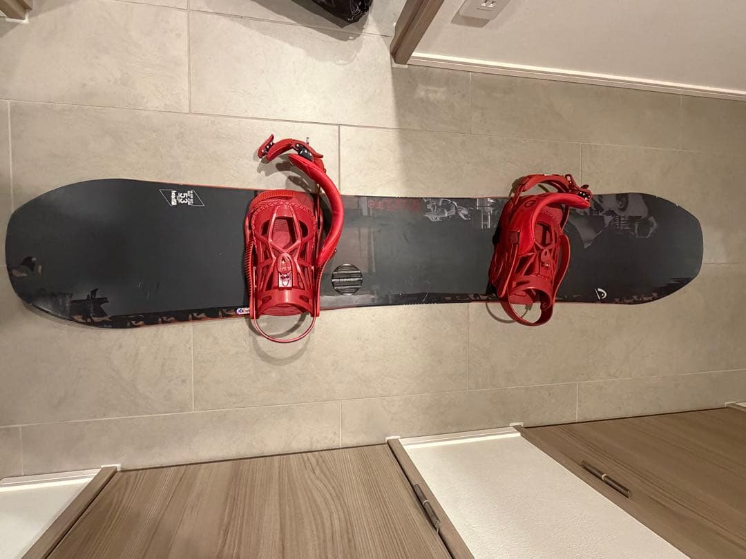 【サボサボ様】スノボ板、ブーツ、ビンディング、スノボケース、その他諸々セット