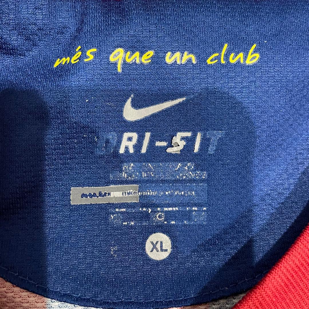 Nike FC Barcelona ストライプシャツ Mサイズ