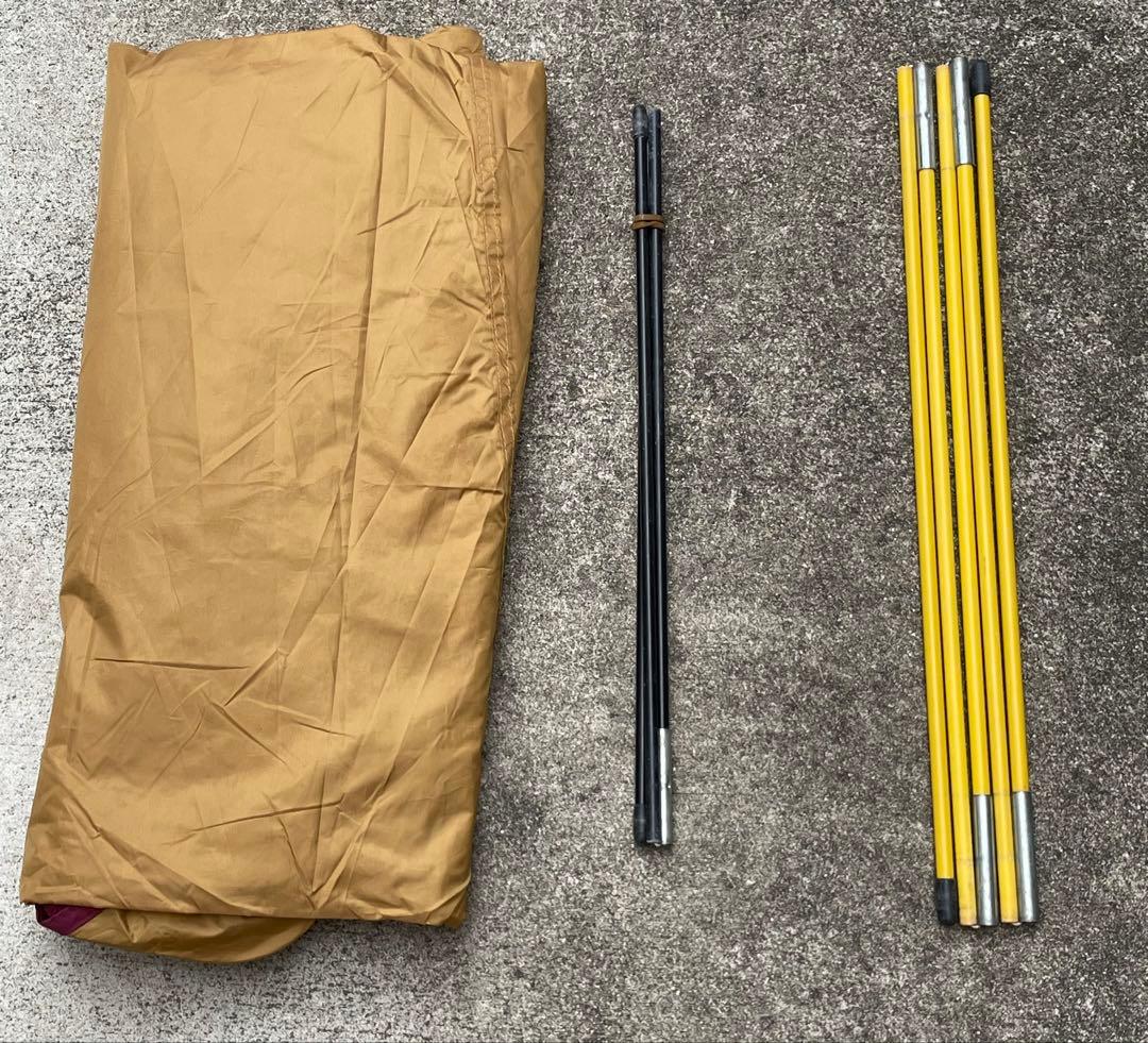 Coleman ドームスクリーンタープ380 バーガンディ