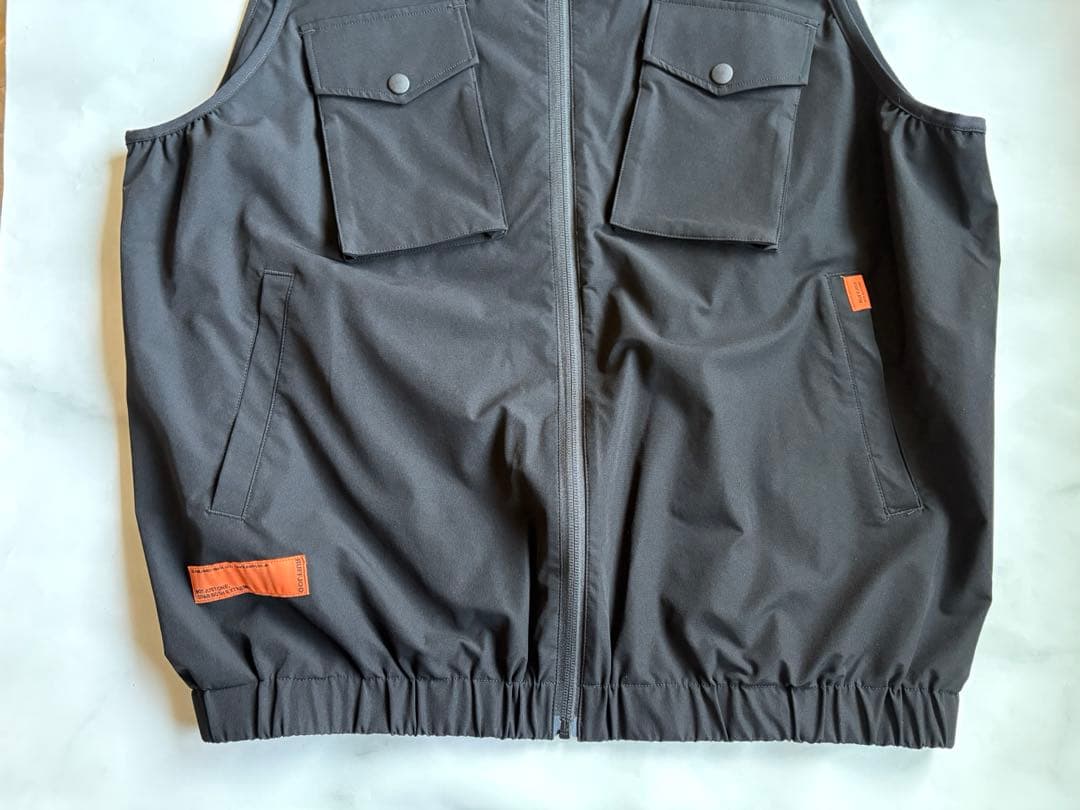 ラフロッグRUFLOG FLEX PLAYFIELD VESTベスト ブラックL