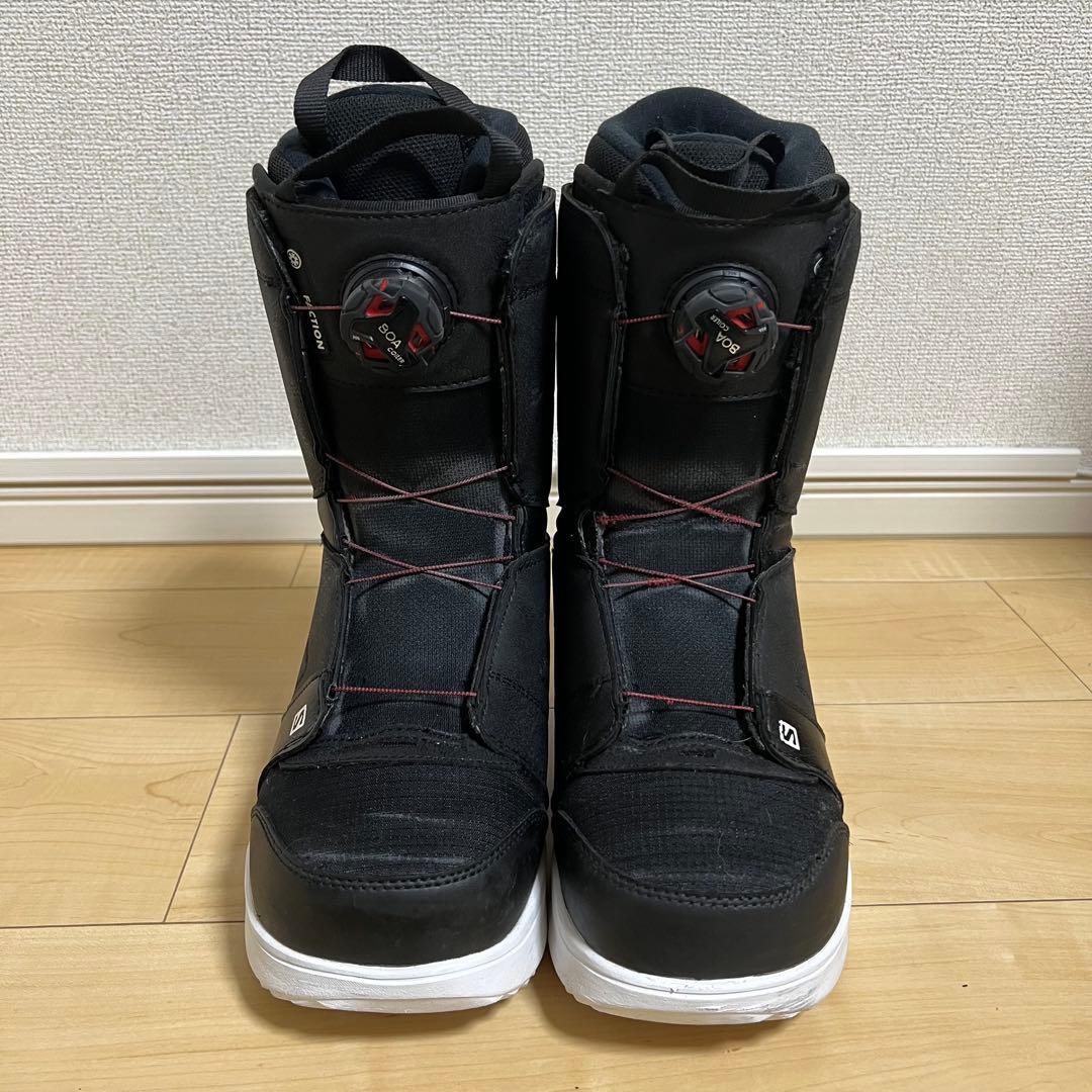 【美品_即日発送】スノボブーツ　SALOMON FACTION BOA 26cm