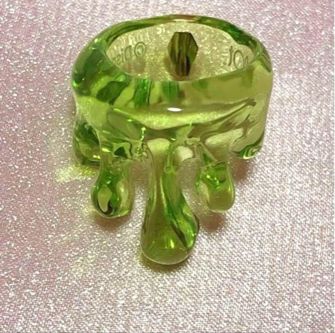 Q-pot ツイステ　マレウス　バッグチャーム　リング