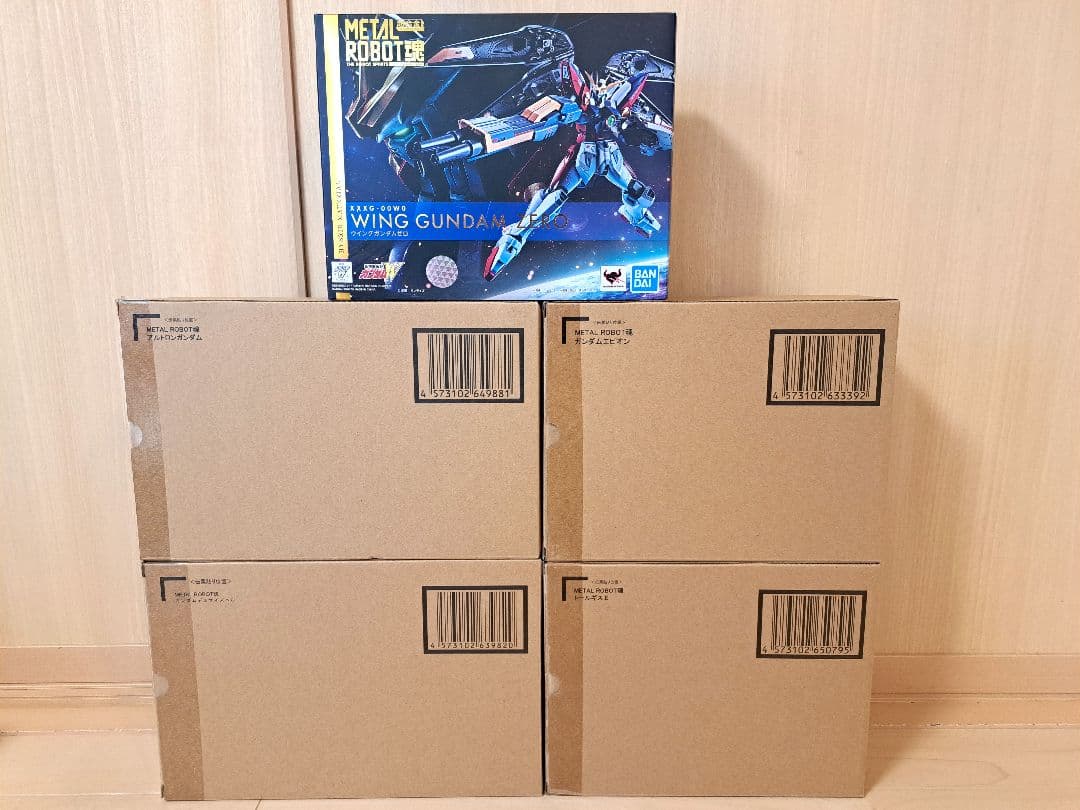 L ROBOT魂 ガンダムWまとめ売り ウイングゼロ/エピオン他 計5個