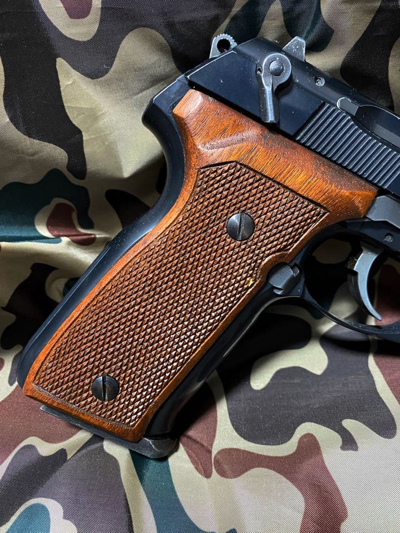 WA リコイル番長 ベレッタM8045クーガーF HW 木製グリップ 動作快調