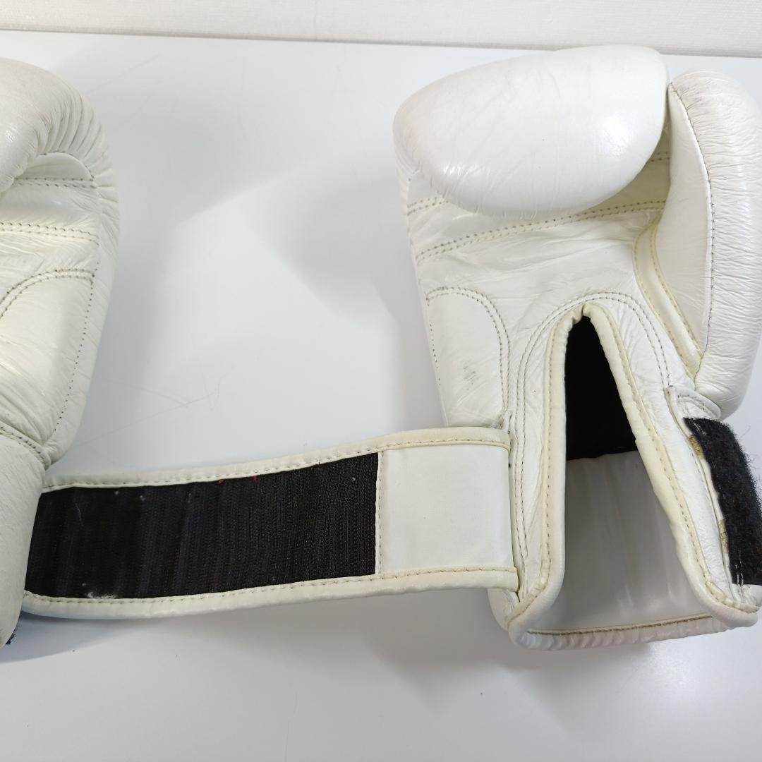 WINDBY ボクシンググローブ 10oz ホワイト ウィンディ 本革 白