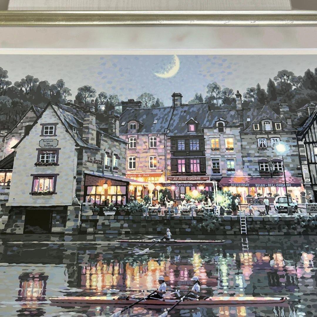 真作　笹倉鉄平 ラ・ランスDX シルクスクリーン 保証書付新品