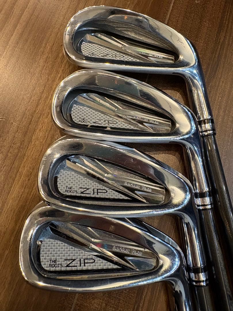 Roots Golf ZIP アイアンセット8-A（7-P）