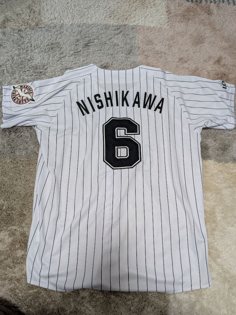 千葉ロッテマリーンズ NISHIKAWA ユニフォーム 6　西川史礁