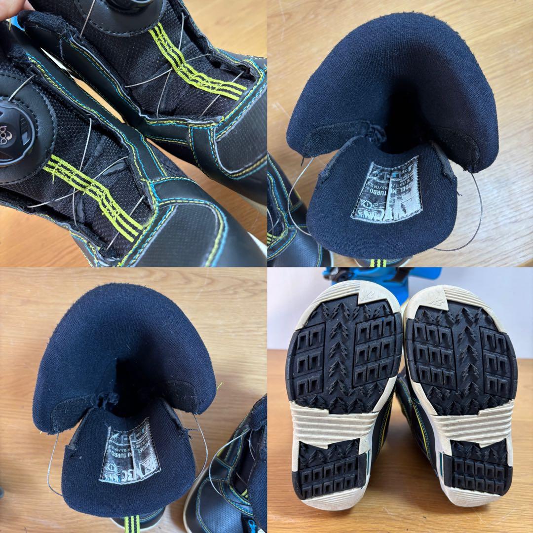 ジュニアスノーボード ZUMA 90cm BOA 18.5cmブーツ付き