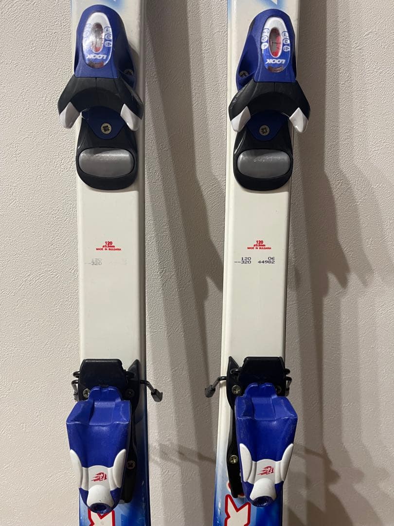 KAZAMA スキー板120㎝ ブーツ21㎝ ストック セット ジュニア 子供用