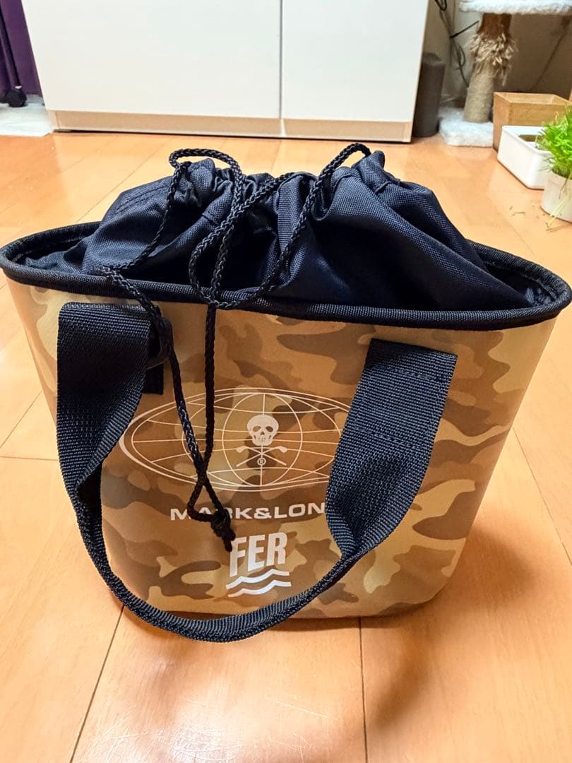 MARK&LONA 迷彩トートバッグ