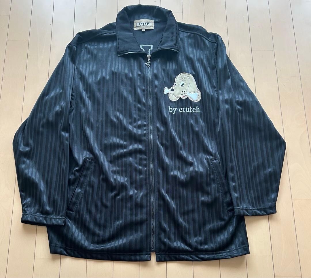 【美品】GALFY ジャージ セットアップ 上下 犬 y2k B系 ブラック F