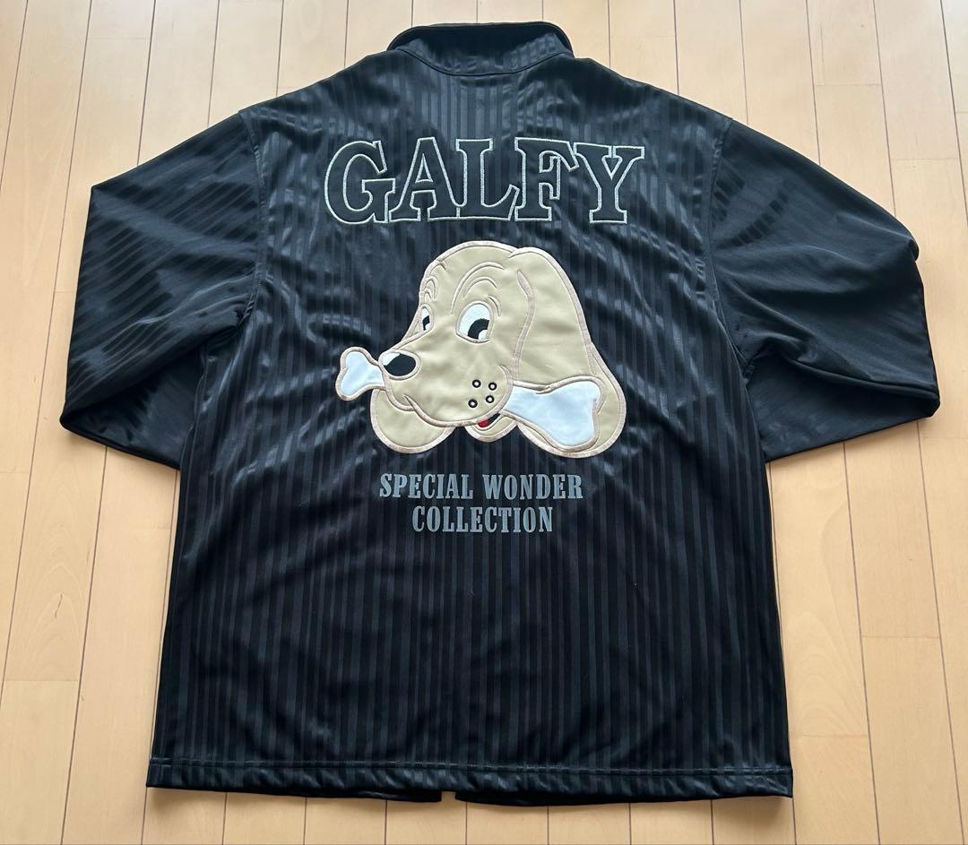 【美品】GALFY ジャージ セットアップ 上下 犬 y2k B系 ブラック F