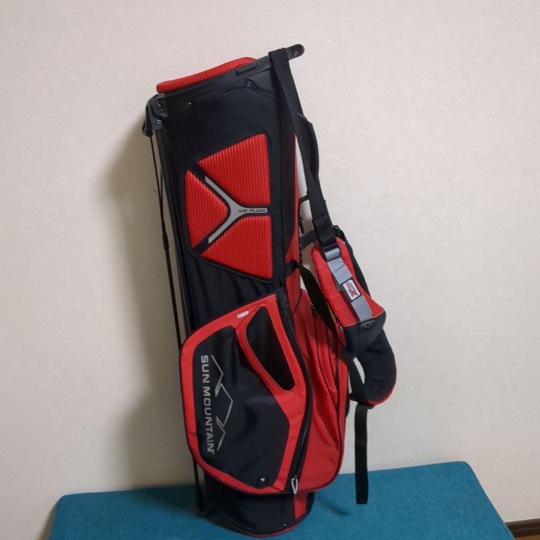 ミッちゃん　 美品　SUN MOUNTAIN スタンド付キャディーバッグ
