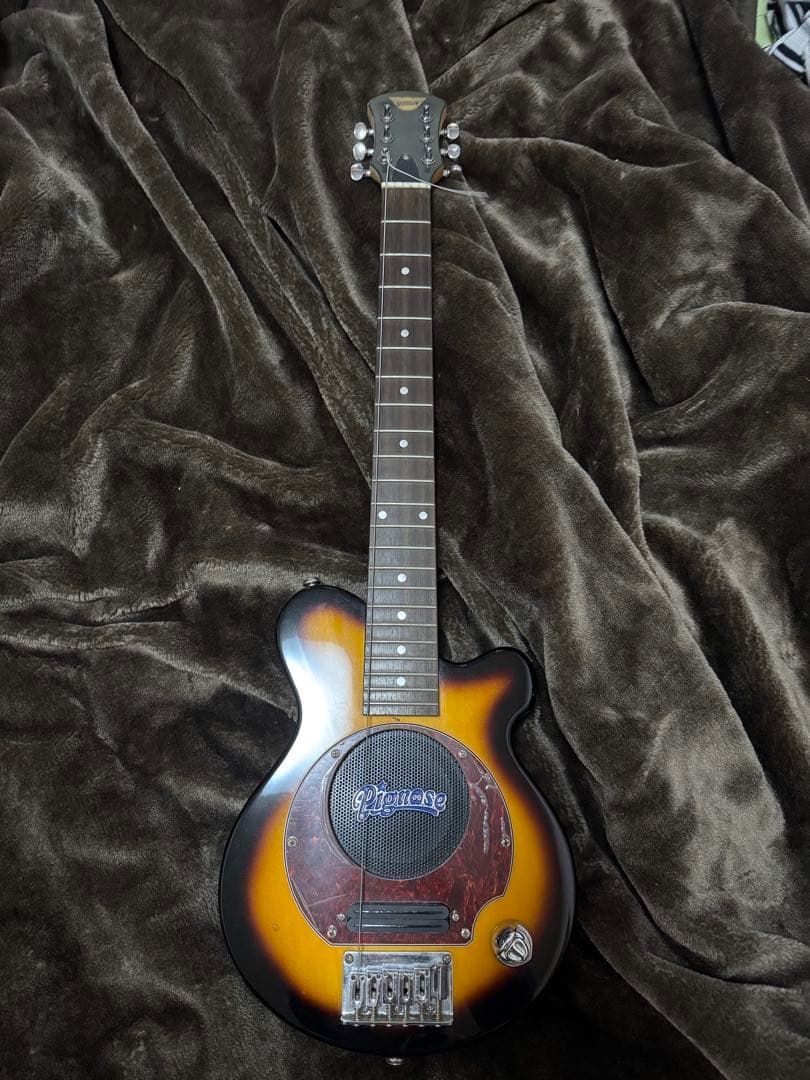 Pignose エレキギター サンバースト 内蔵スピーカー