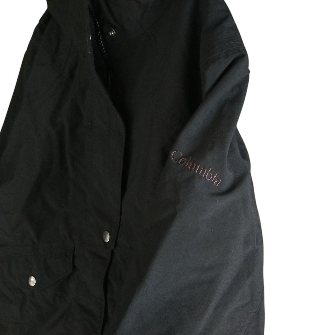 2枚セット【海外古着】US Columbia スノージャケット ウェアー 黒 M