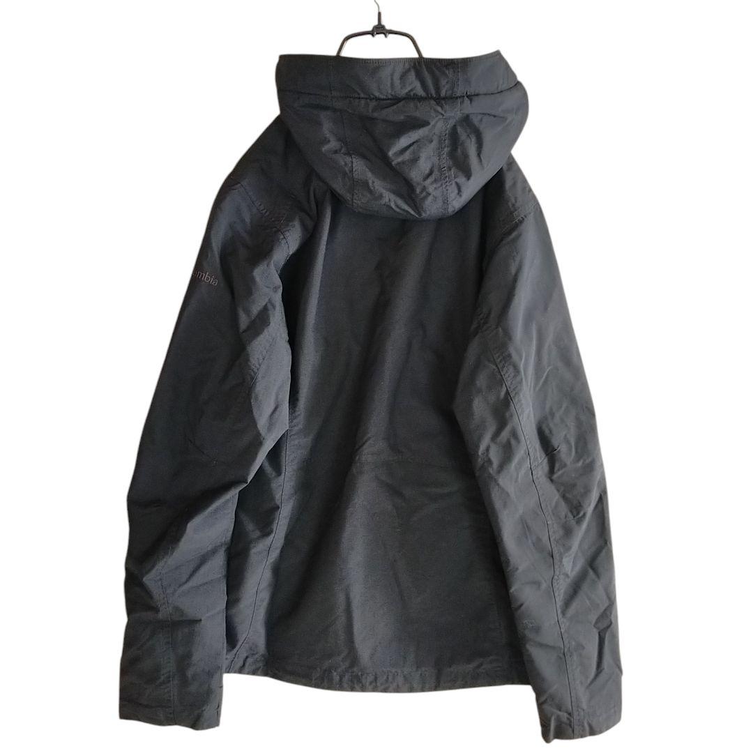 2枚セット【海外古着】US Columbia スノージャケット ウェアー 黒 M