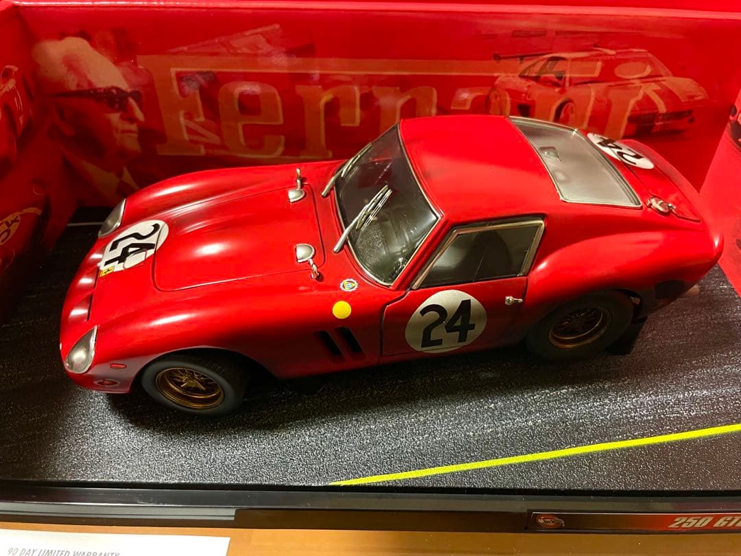 1/18 ホットウィール フェラーリ250GTO ウェザリング仕様