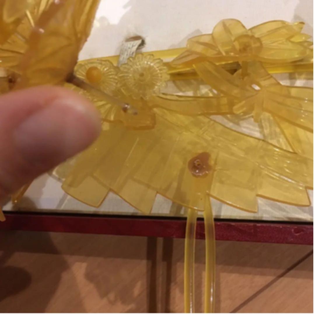 婚礼　簪　鼈甲風