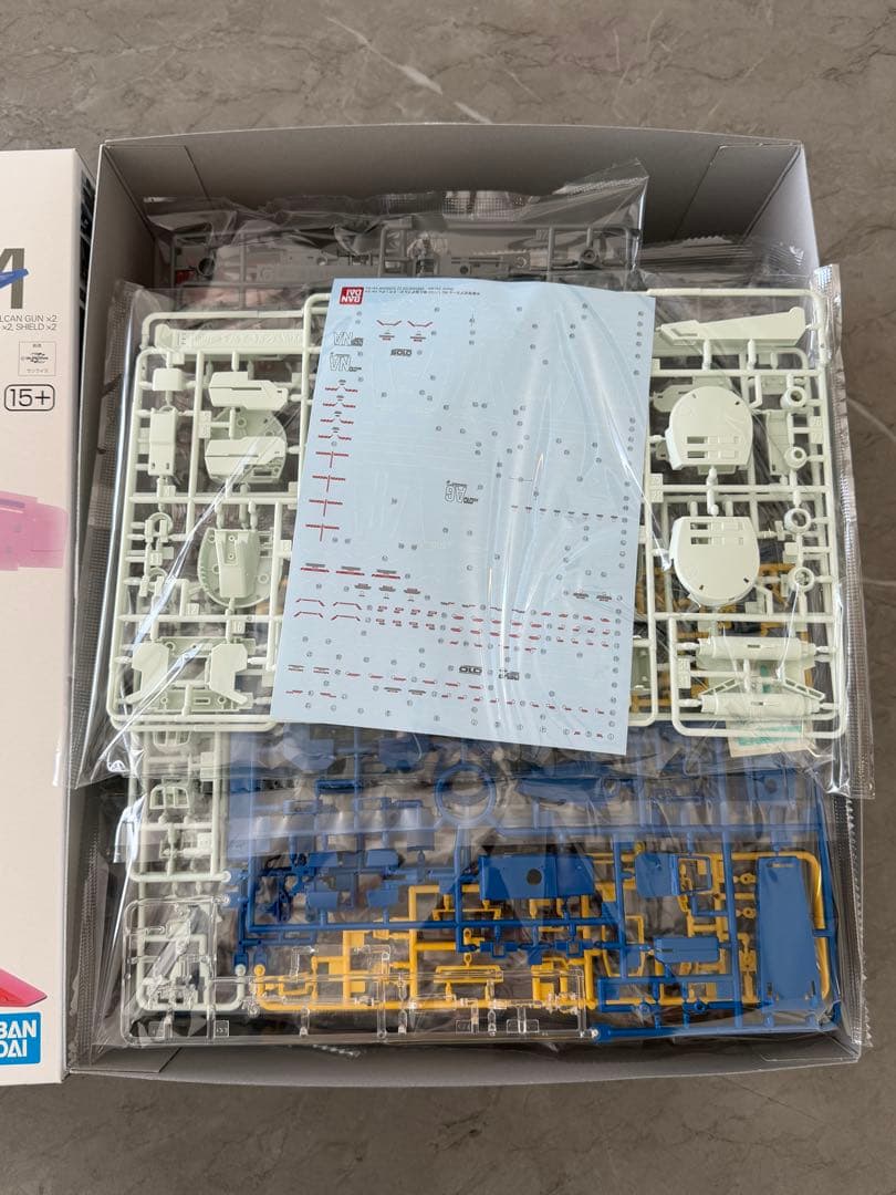 MG 1/100 強化型ダブルゼータガンダム Ver.Ka ZZガンダム