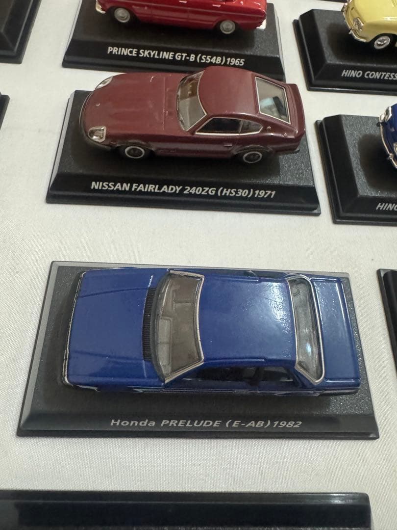 台座付きミニカーまとめ売り　絶版名車コレクション　京商　REAL-X ポルシェ