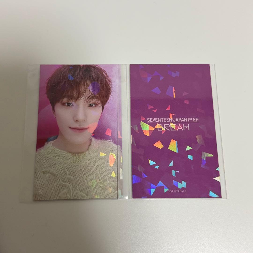 SEVENTEEN セブチ トレカ DREAM 抽選 ラキドロ ディノ ユニバ