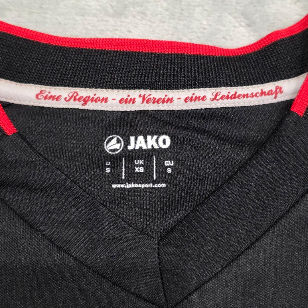 アウクスブルク　細貝萌　ユニフォーム　S　黒　jako　ヤコ　ブンデスリーガ