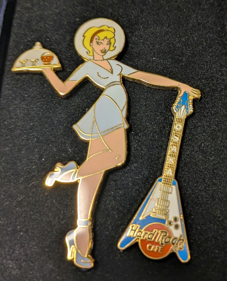 Hard Rock Cafe OSAKAカウントダウンパーティー2001 ピンズ