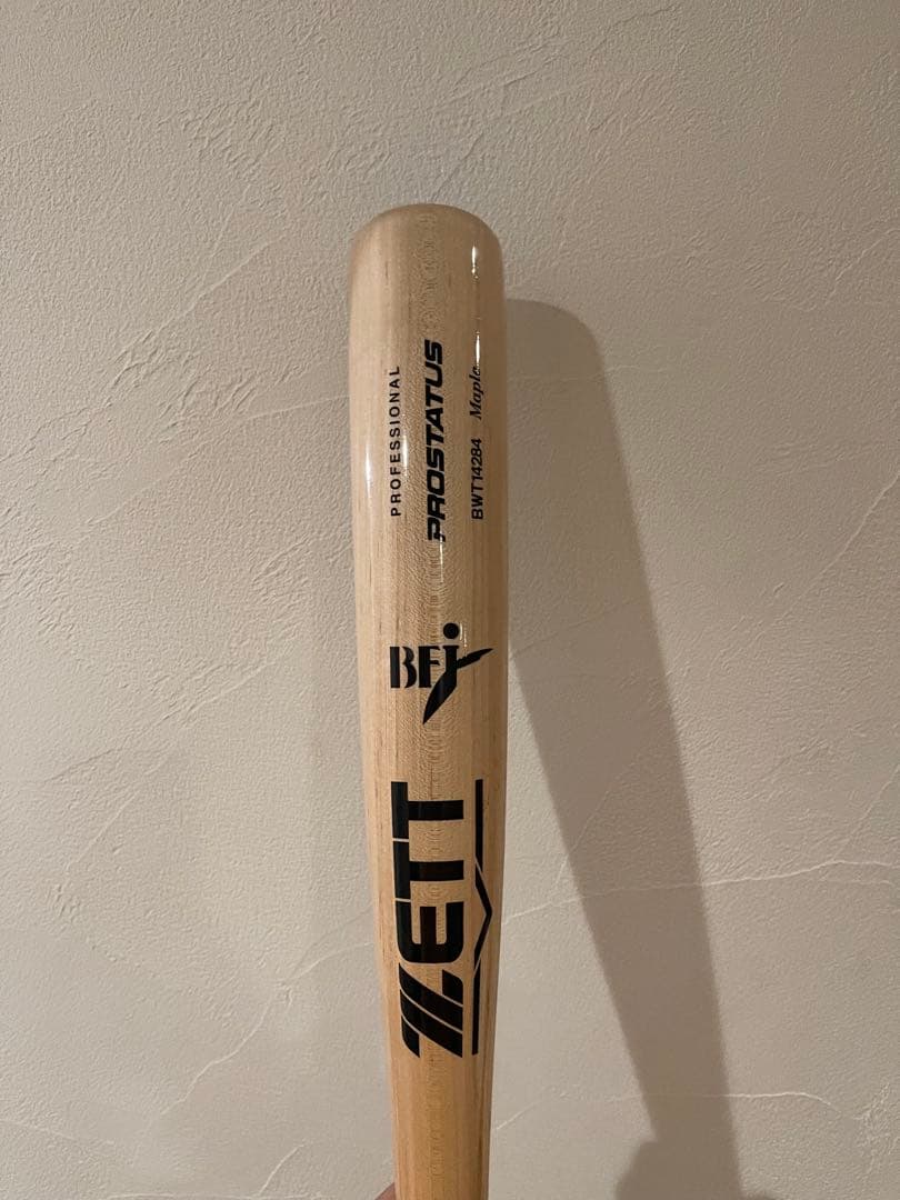 新品　 ZETT PROSTATUS 硬式木製バット BWTH254 ゼット