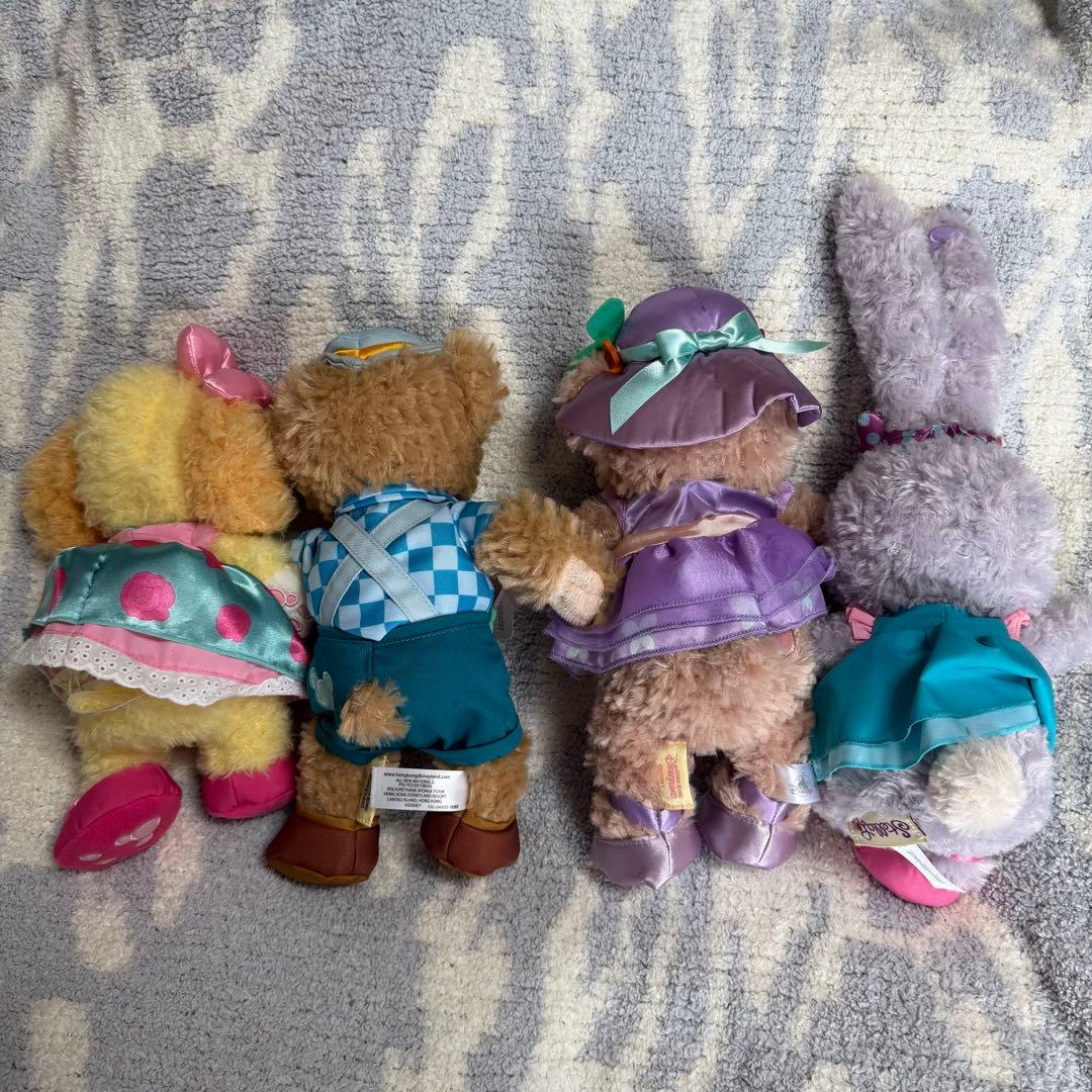 香港ディズニー　ぬいぐるみSSセット