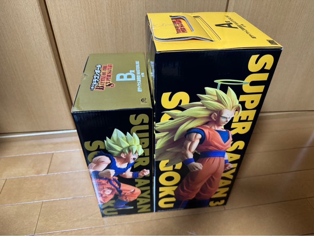 ドラゴンボール 一番くじ MASTERLISE A賞 B賞 孫悟空 超サイヤ人3