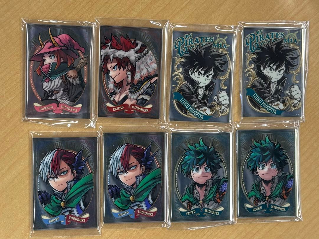 ヒロアカ パブミラー風アクリルステッカーコレクション ジャンショ ジャンフェス