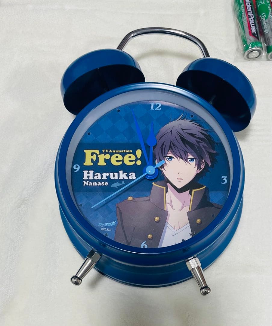 Free! 目覚まし時計　橘真琴　七瀬遙　2つセット