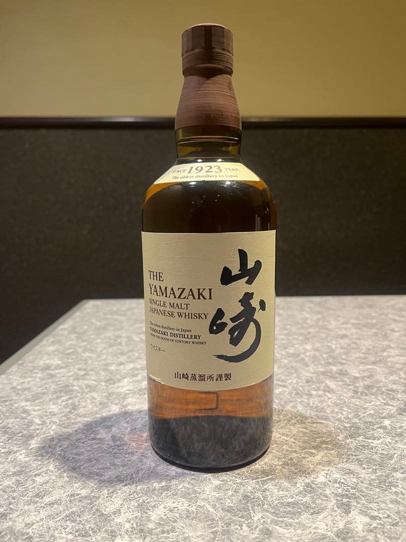 サントリーシングルモルトウィスキー山崎　ノンヴィンテージ　700ml