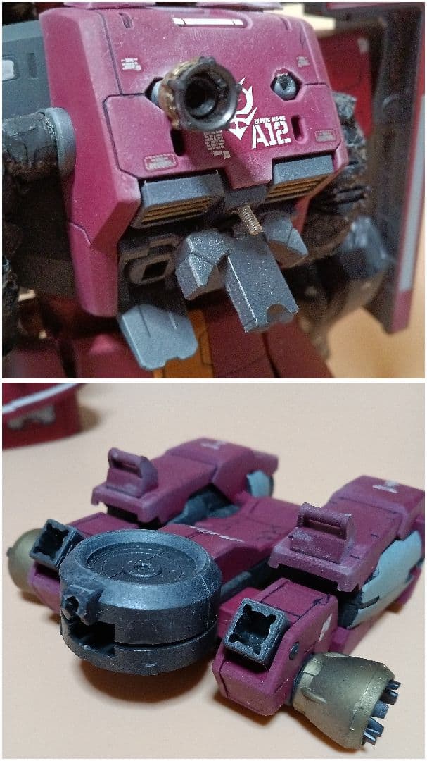 【ジャンク】ガンダム　ザク　プラモデル　組み立て品　大きめガンプラ