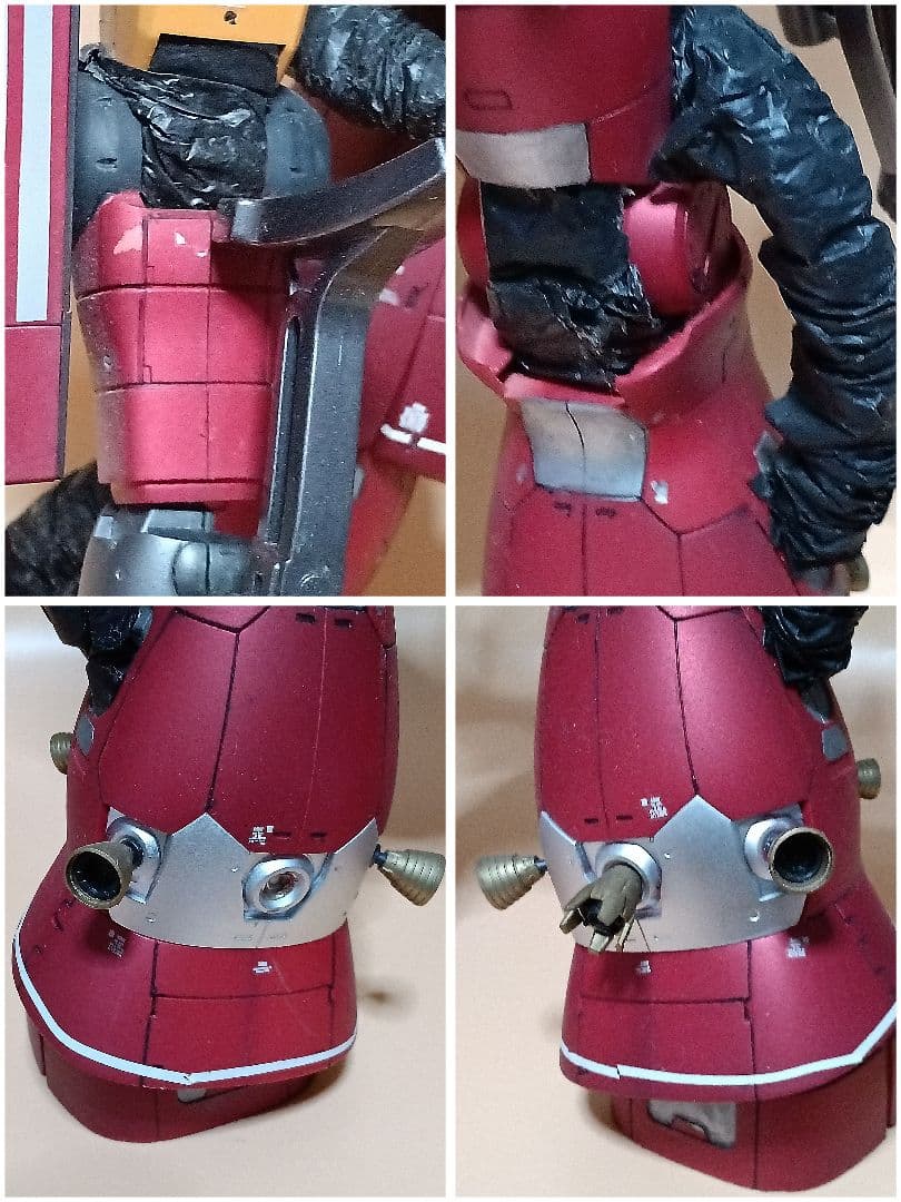 【ジャンク】ガンダム　ザク　プラモデル　組み立て品　大きめガンプラ