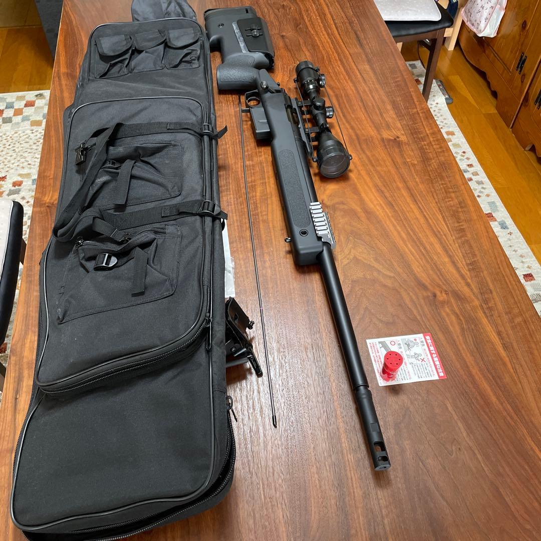 東京マルイM40A5 ボルトアクションエアーライフル スコープ　バイポット付