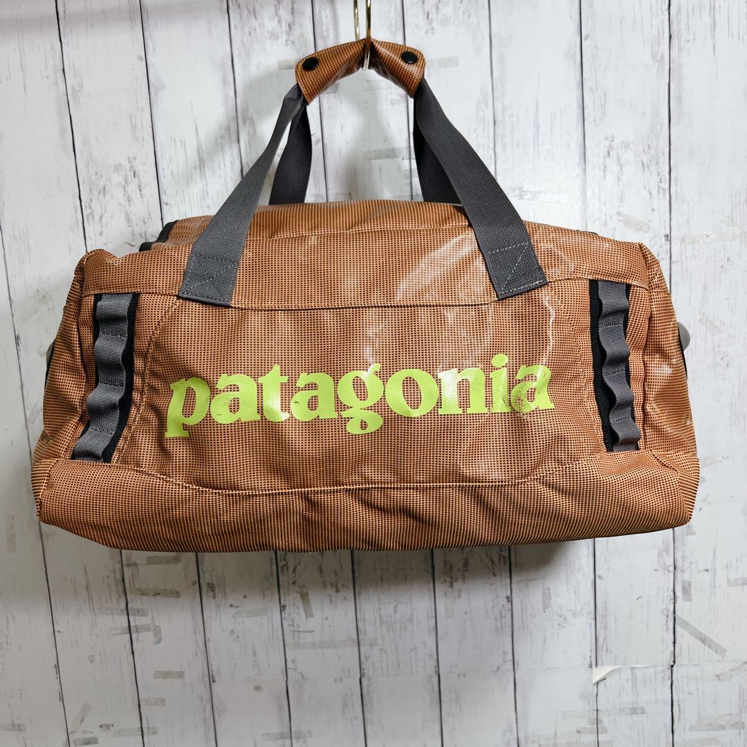【希少カラー】パタゴニア 定番 ブラックホールダッフル ボストンバッグ オレンジ