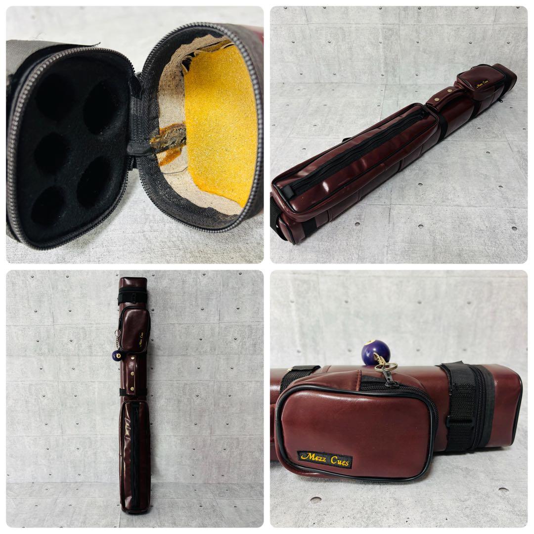 メッヅキュー ビリヤードキュー プレイキュー Mezz Cues 4剣 ケース