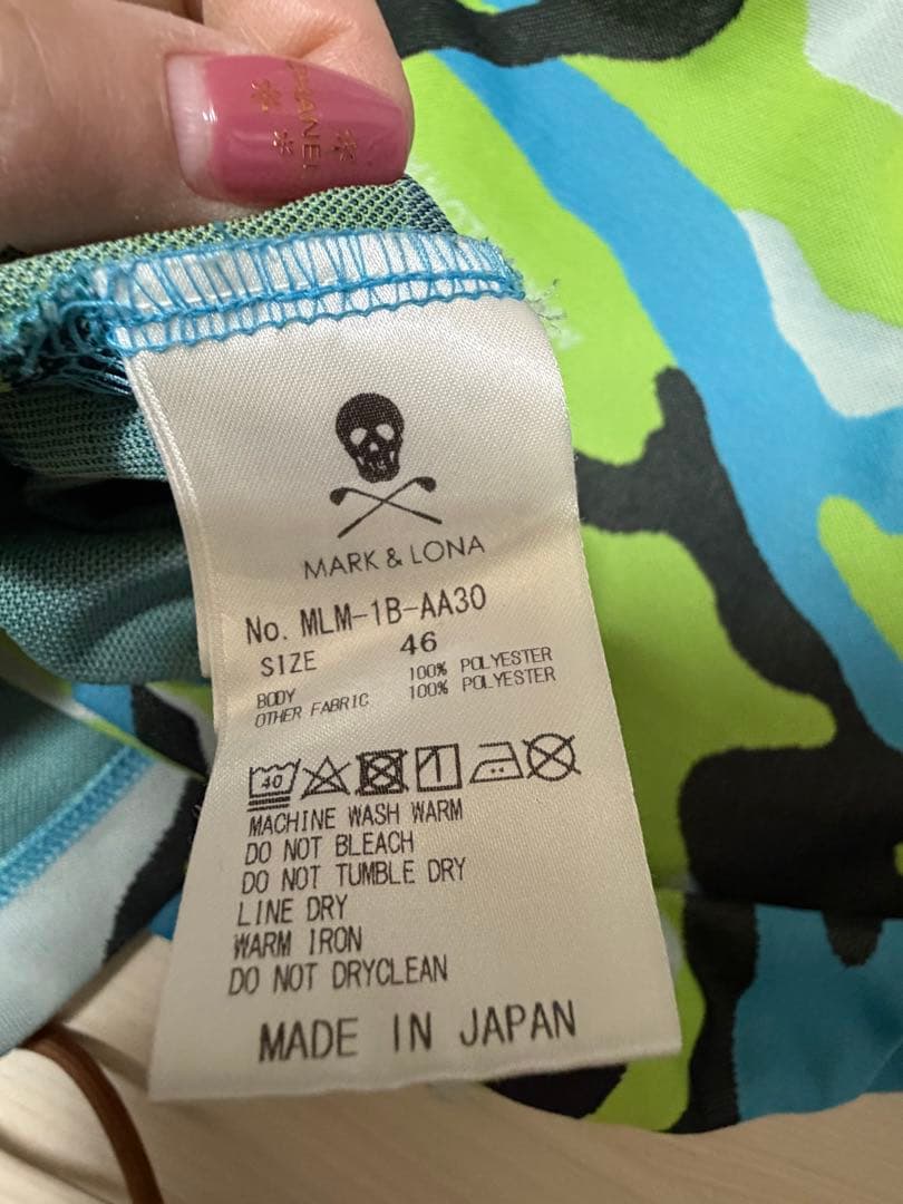 マークアンドロナ　ゴルフウェア