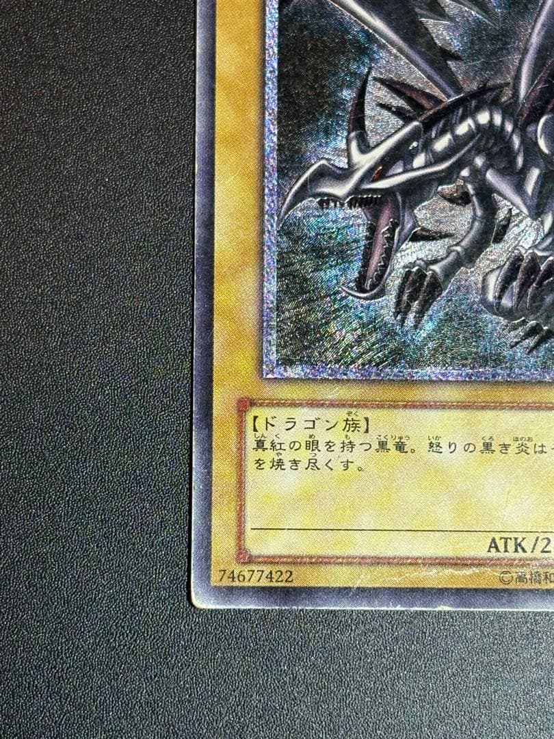 真紅眼の黒竜 レリーフ 親知らず 歴戦 301-056