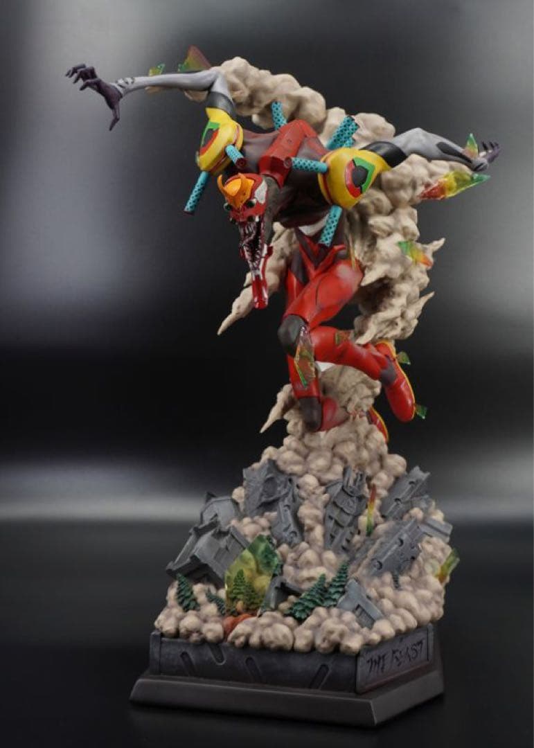 エヴァンゲリオン 2号機 ビースト 暴走 獣化第二形態 スタチュー フィギュア