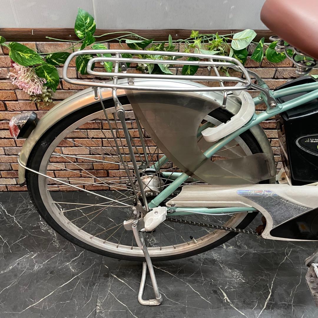 分解発送【6】電動自転車 Panasonic light U グリーン24インチ