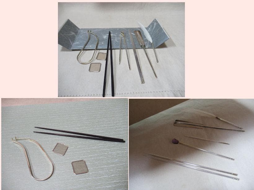 茶道七事式　木製真塗香盆　重香合　聞香炉　火道具