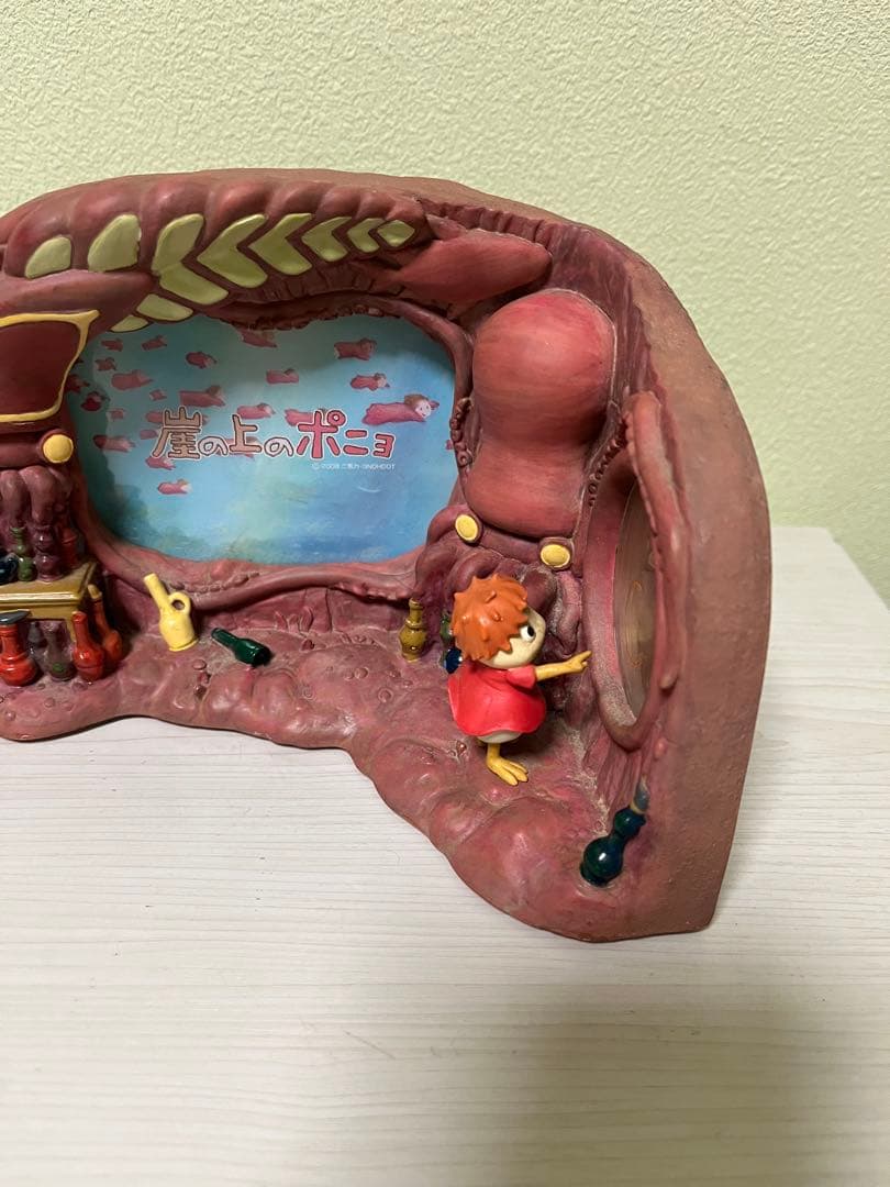 希少　崖の上のポニョ　写真立て　フォトスタンド　ブックスタンド