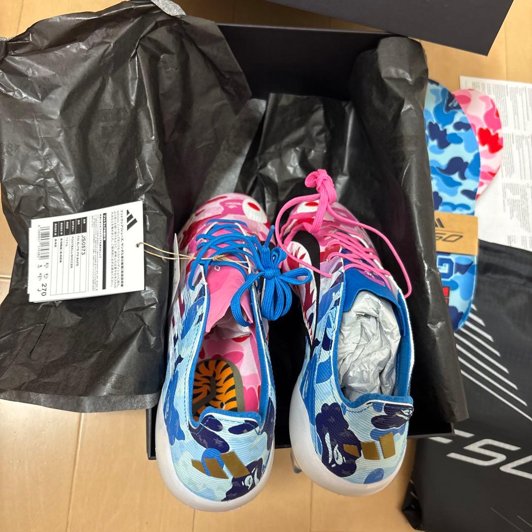 m*a様 APE×adidas F50 elite FG 天然芝用　27.0cm