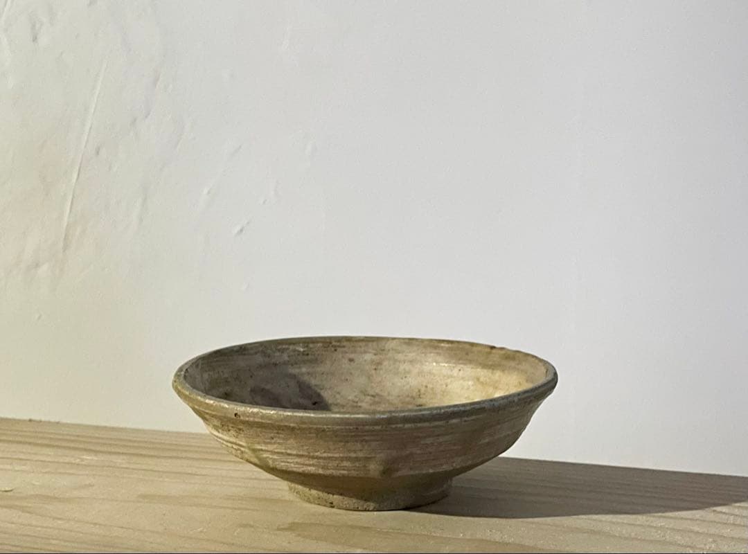 10cm 李朝 刷毛目 ぐい呑 ◆酒器 骨董 古道具 茶碗 古道具 アンティーク