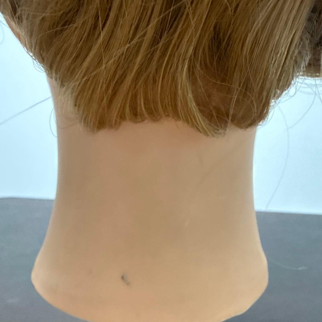 NBAA アップウィッグ ブロンド マネキン　スタンドクランプセット