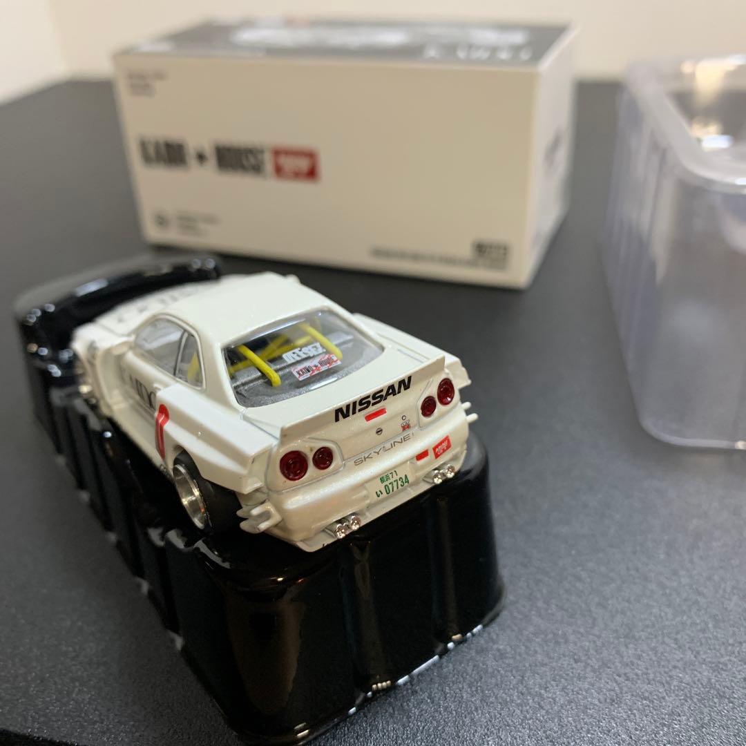 MINI GT 1/64 Nissanスカイライン GT-R R34 kaido